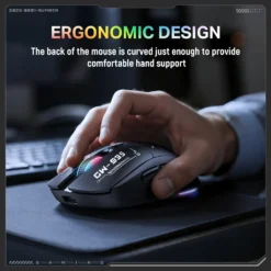ONIKUMA CW935 Tri-Mode RGB Wireless Gaming Mouse Black with 12800Dpi 1000Hz Polling Rate & 6-Level DPI 9 ONIKUMA CW935 Tri-Mode RGB Wireless Gaming Mouse Black with 12800Dpi 1000Hz Polling Rate & 6-Level DPI - Image 3