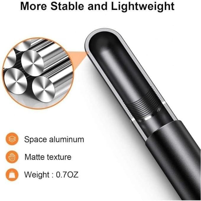 Joyroom JR-BP560S Excellent Series Passive Capacitive Stylus Pen Black Only for Capacitive Touch Devices 3 Joyroom JR-BP560S Excellent Series Passive Capacitive Stylus Pen Black Only for Capacitive Touch Devices - Image 3