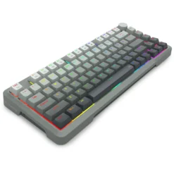 E-YOOSO HZ-82 RGB Wired Mechanical Gaming Keyboard with Red Magnetic Switches 82-Keys Gradient Grey - Image 3