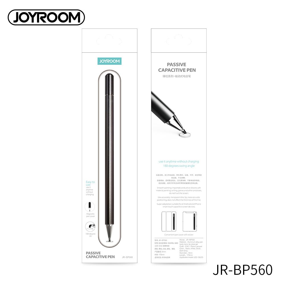 Joyroom JR-BP560S Excellent Series Passive Capacitive Stylus Pen Black Only for Capacitive Touch Devices 4 Joyroom JR-BP560S