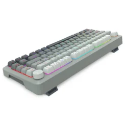 E-YOOSO HZ-82 RGB Wired Mechanical Gaming Keyboard with Red Magnetic Switches 82-Keys Gradient Grey - Image 4