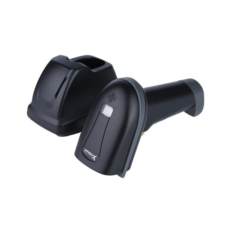 SpeedX 70D Wireless 2.4Ghz Barcode Scanner 1D/2D Qr Code with Charging Dock 9 SpeedX 70D