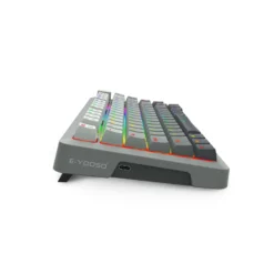 E-YOOSO HZ-82 RGB Wired Mechanical Gaming Keyboard with Red Magnetic Switches 82-Keys Gradient Grey - Image 5