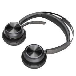 Poly Voyager Focus 2 UC USB Wireless Headset OPEN BOX (Plantronics) Bluetooth Dual-Ear (Stereo) Headset with Boom Mic PC/Mac Compatible - Active Noise Canceling - Works with Teams (Certified), Zoom & more 9 Poly Voyager Focus 2 UC USB Wireless Headset OPEN BOX (Plantronics) Bluetooth Dual-Ear (Stereo) Headset with Boom Mic PC/Mac Compatible - Active Noise Canceling - Works with Teams (Certified), Zoom & more - Image 4