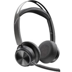 Poly Voyager Focus 2 UC USB Wireless Headset OPEN BOX (Plantronics) Bluetooth Dual-Ear (Stereo) Headset with Boom Mic PC/Mac Compatible - Active Noise Canceling - Works with Teams (Certified), Zoom & more 8 Poly Voyager Focus 2 UC USB Wireless Headset OPEN BOX (Plantronics) Bluetooth Dual-Ear (Stereo) Headset with Boom Mic PC/Mac Compatible - Active Noise Canceling - Works with Teams (Certified), Zoom & more - Image 3