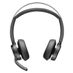 Alternative view of Poly Voyager Focus 2 UC USB Wireless Headset OPEN BOX (Plantronics) Bluetooth Dual-Ear (Stereo) Headset with Boom Mic PC/Mac Compatible - Active Noise Canceling - Works with Teams (Certified), Zoom & more