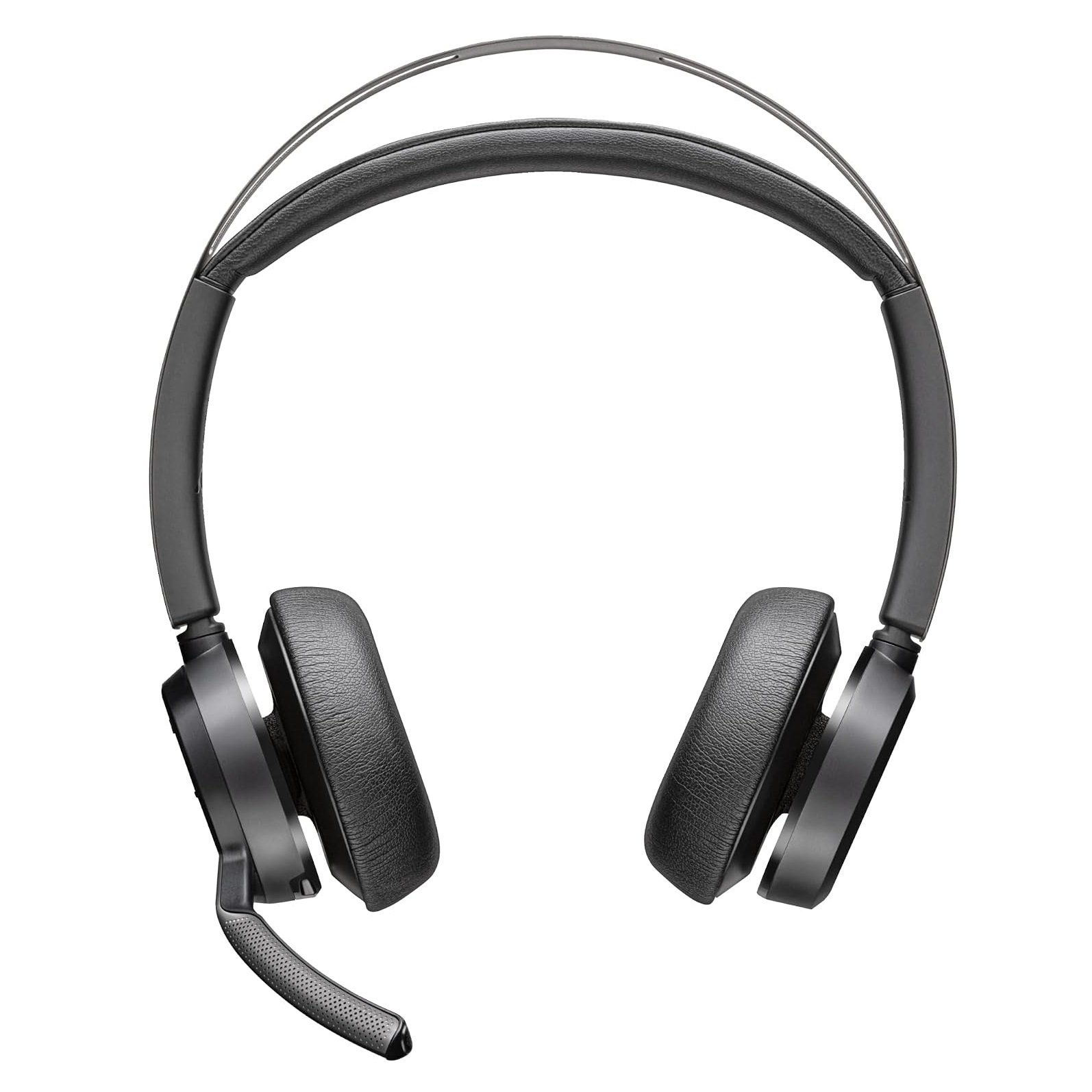 Poly Voyager Focus 2 UC USB Wireless Headset OPEN BOX (Plantronics) Bluetooth Dual-Ear (Stereo) Headset with Boom Mic PC/Mac Compatible - Active Noise Canceling - Works with Teams (Certified), Zoom & more 2 Poly Voyager Focus 2 UC USB Wireless Headset OPEN BOX (Plantronics) Bluetooth Dual-Ear (Stereo) Headset with Boom Mic PC/Mac Compatible - Active Noise Canceling - Works with Teams (Certified), Zoom & more - Image 2