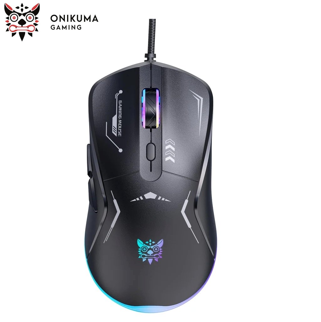 ONIKUMA CW917 RGB Wired Gaming Mouse with 3600Dpi and 7 RGB Dynamic Modes 1 ONIKUMA CW917