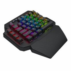 Redragon K758 ABYSSAL Wired One-Handed RGB Mechanical Gaming Keyboard, 39 Keys Type-C Upgraded Hot-Swappable Socket - Image 3