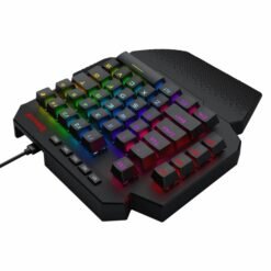 Alternative view of Redragon K758 ABYSSAL Wired One-Handed RGB Mechanical Gaming Keyboard, 39 Keys Type-C Upgraded Hot-Swappable Socket