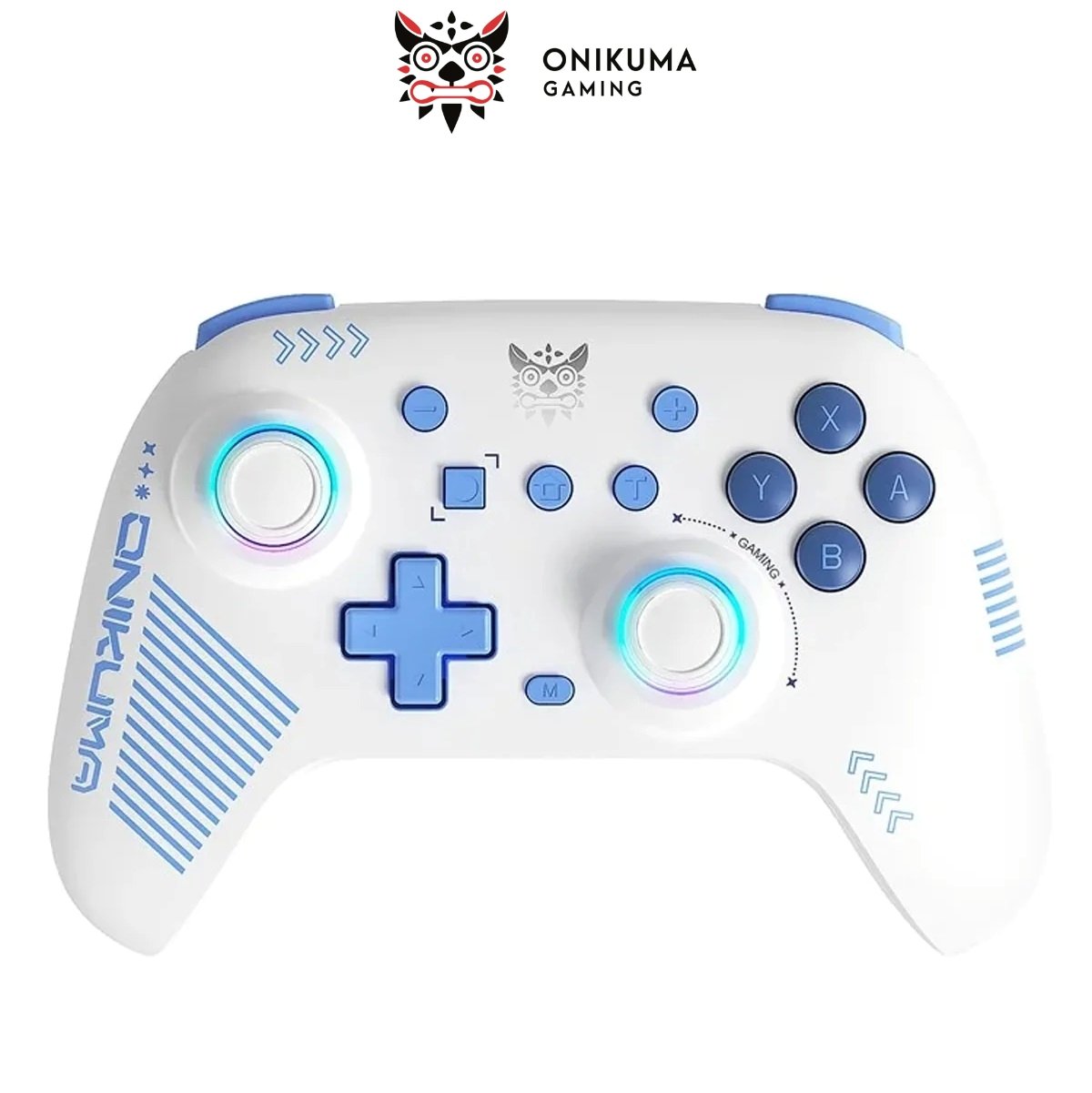 ONIKUMA C1 Dual-Mode Wireless Gaming Controller Gamepad Black with RGB Hall Effect Bluetooth and Wired Mode 2 ONIKUMA C1