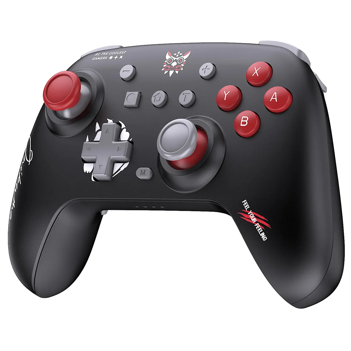 ONIKUMA C1 Dual-Mode Wireless Gaming Controller Gamepad Black with RGB Hall Effect Bluetooth and Wired Mode 3 ONIKUMA C1 Dual-Mode Wireless Gaming Controller Gamepad Black with RGB Hall Effect Bluetooth and Wired Mode - Image 3