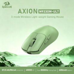 Alternative view of Redragon M933OM-Ult AXION Dual 8K Hz Tri-Mode Wireless Gaming Mouse Olive Mist 45000Dpi Lightweight