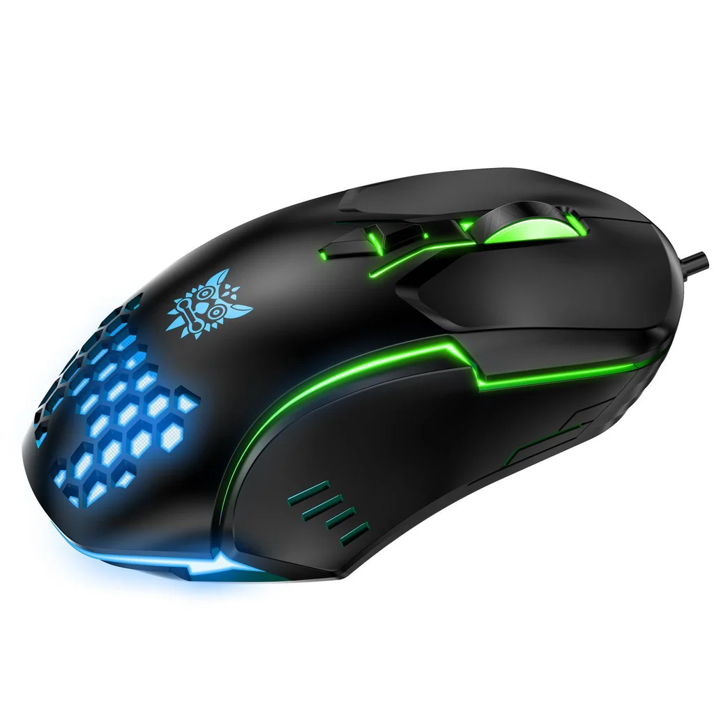 ONIKUMA CW902 Wired RGB Gaming Mouse 6400Dpi with 7 Programmable Buttons Colorful Lighting 4 ONIKUMA CW902 Wired RGB Gaming Mouse 6400Dpi with 7 Programmable Buttons Colorful Lighting - Image 4