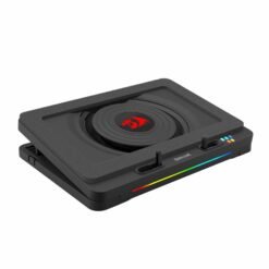 Redragon GCP512 WINDSEEKER RGB Laptop Cooling Pad with Phone Holder 5.9" High-Speed Fan for Rapid Cooling 15-17" Laptop Compatibility 10 Redragon GCP512 WINDSEEKER RGB Laptop Cooling Pad with Phone Holder 5.9" High-Speed Fan for Rapid Cooling 15-17" Laptop Compatibility - Image 5