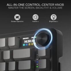Redragon K724SP PRO BEHEMOTH Wireless Mechanical RGB Gaming Keyboard 75% Layout 3-Mode Connectivity Linear Mint Mambo Switch - Image 5