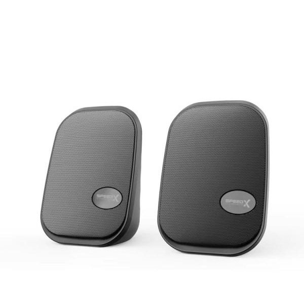 SpeedX SX-SP02 Desktop PC Speaker USB Powered 2.0 6W 3 SpeedX SX-SP02 Desktop PC Speaker USB Powered 2.0 6W - Image 3