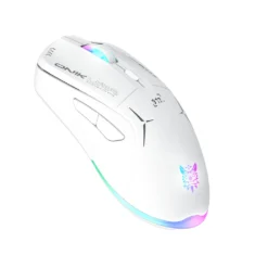 Alternative view of ONIKUMA CW917 Dual Mode Wireless RGB Gaming Mouse White 4800 DPI Rechargeable 6 Buttons Reliable Power Capacity