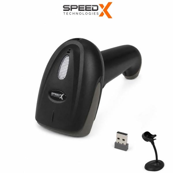 SpeedX 60D 2D CMOS Wireless 2.4Ghz Barcode Scanner with Stand 1 SpeedX 60D