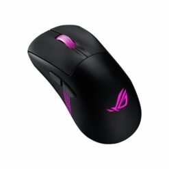 Alternative view of ASUS ROG Keris II Origin P722 RGB Gaming Wireless Mouse Ergonomic 65-gram with 42,000dpi ROG AimPoint Pro optical sensor 8000Hz polling rate