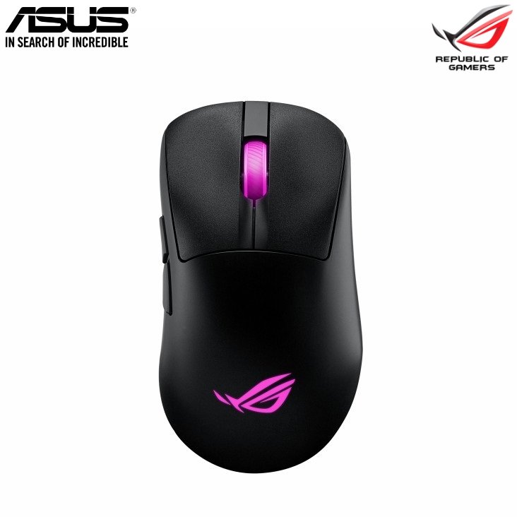 ASUS ROG Keris II Origin P722 RGB Gaming Wireless Mouse Ergonomic 65-gram with 42,000dpi ROG AimPoint Pro optical sensor 8000Hz polling rate 1 ASUS ROG Keris II Origin