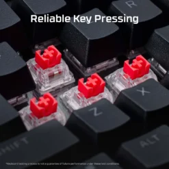 HyperX Alloy Rise 100% Rapid Mechanical Gaming Keyboard OPEN BOX 8000Hz Polling Rate with Red Mechanical Switches - Image 5