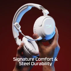 HyperX Cloud Flight 2 Wireless Gaming Headset OPEN BOX Bluetooth and 2.4G Dual Connectivity Options and RGB Backlight - Image 3