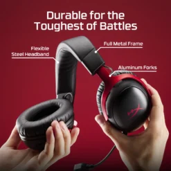 HyperX Cloud III S Wireless Gaming Headset OPEN BOX Bluetooth and 2.4Ghz Wireless Up to 120 Hours of Battery Life - Image 5