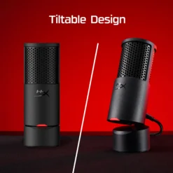 HyperX SoloCast 2 USB Microphone OPEN BOX Clear Sound with Built-in Shock Mount & Pop Filter - Image 4