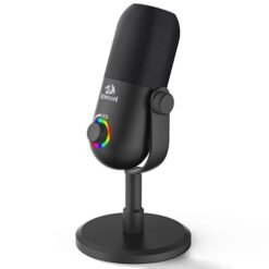 Alternative view of Redragon GM308 SONAR RGB USB Gaming Microphone with Cardioid Polar Pattern Touch Button ANC