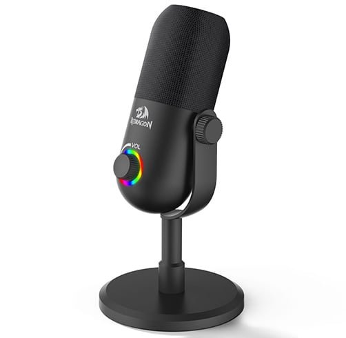 Redragon GM308 SONAR RGB USB Gaming Microphone with Cardioid Polar Pattern Touch Button ANC 2 Redragon GM308 SONAR RGB USB Gaming Microphone with Cardioid Polar Pattern Touch Button ANC - Image 2